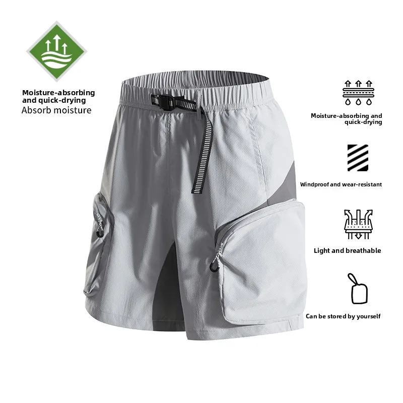

Men's Outdoor Sports Shorts Summer New Arrival Loose Casual Versatile 5 Inch Inseam American Style Athletic Shorts