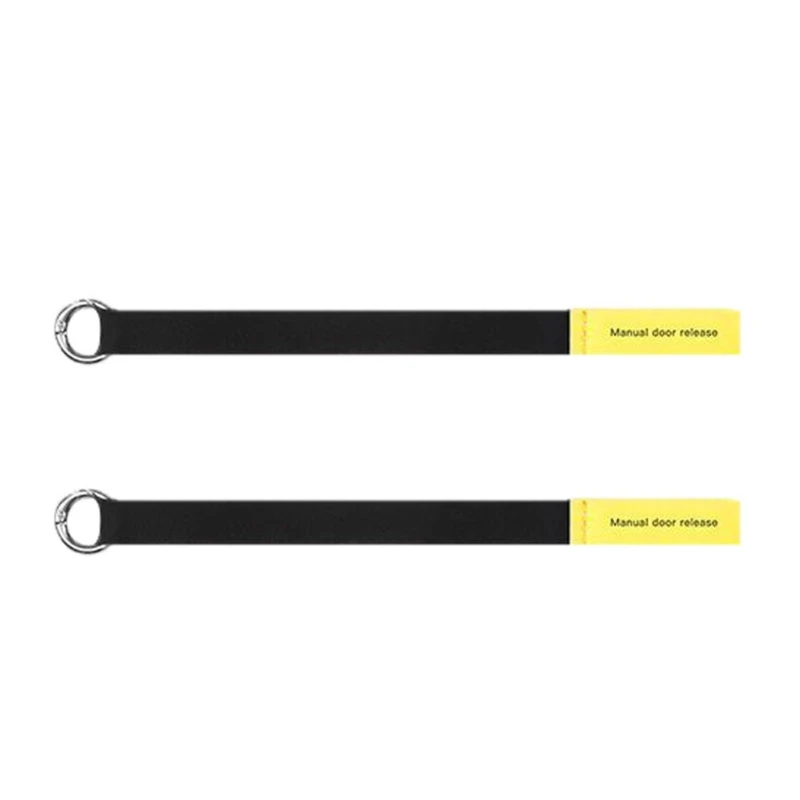 

652F Emergencies Nylon Pull Rope Release Lanyard for Quick Car Door Opening in Urgent Situations, Vehicle Safety, Easy to Use