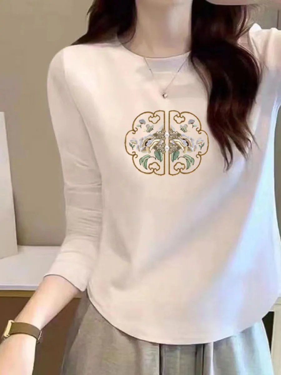 

Fall Winter 2025 New Style Korean Sweet Commute Top Set Long Sleeve round Neck Irregular Shape Velvet Material Multi-Piece Set