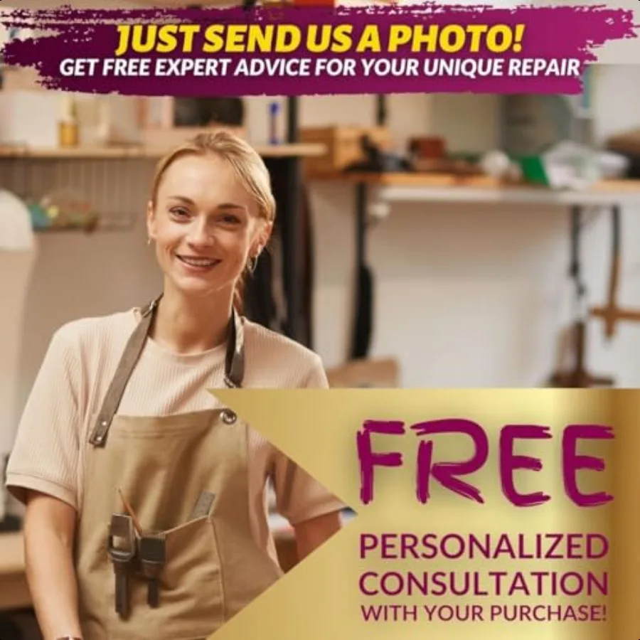 الجلود وتثبيت ثقوب الدموع الخدوش والتقشير على الجلود والفينيل الأثاث مقاعد السيارة والسترات سهلة الاستخدام مع C