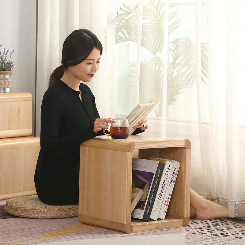 Living Room Tea Table Porch Shoe Bench Tatami Low TableVersatile Furniture Piece that Blends Style with Practicality Ideal