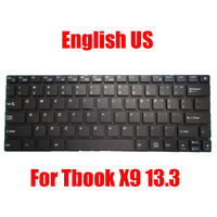 Laptop Keyboard For T-bao For Tbook X9 13.3 Custom Edition English US Black Without Frame New