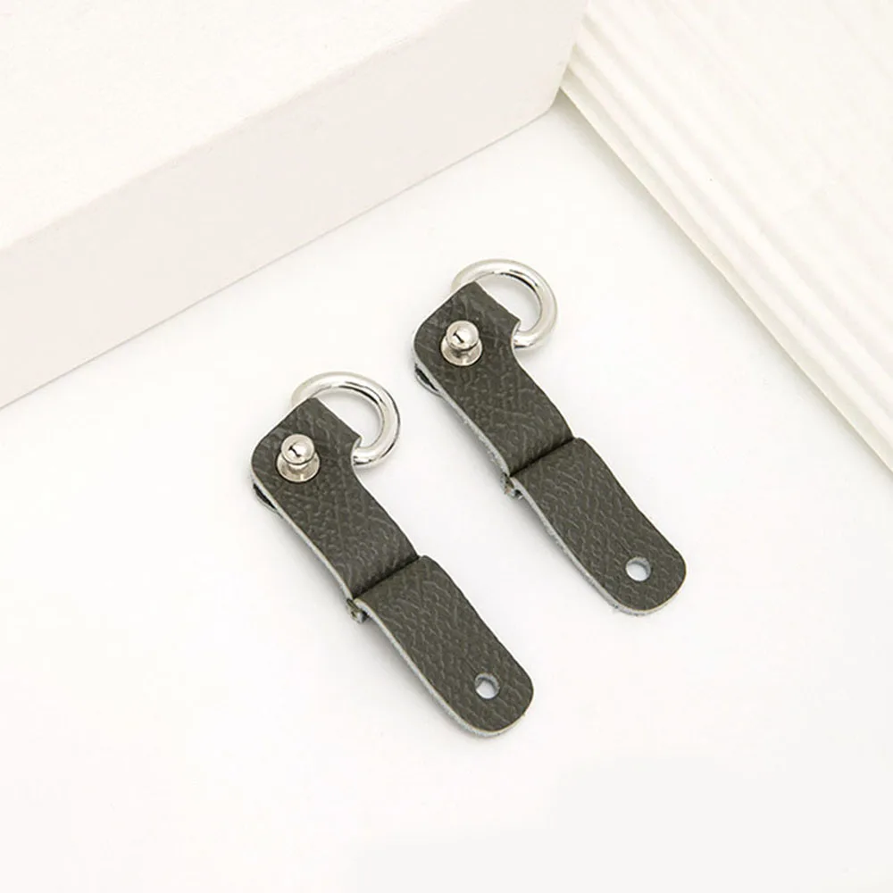 กระเป๋า1คู่อุปกรณ์เสริมสำหรับเปลี่ยนสายรัดกระเป๋าขนาดเล็กแบบไม่ต้องเจาะสายรัดสะพายหนังแท้สะพายข้าง