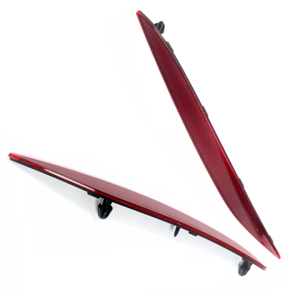 ل تسلا نموذج X 2016-2023 2 قطعة المصد الخلفي عاكسات شرائط اليسار واليمين 1034342-00-C 1034343-00-C 103434200C 103434300C