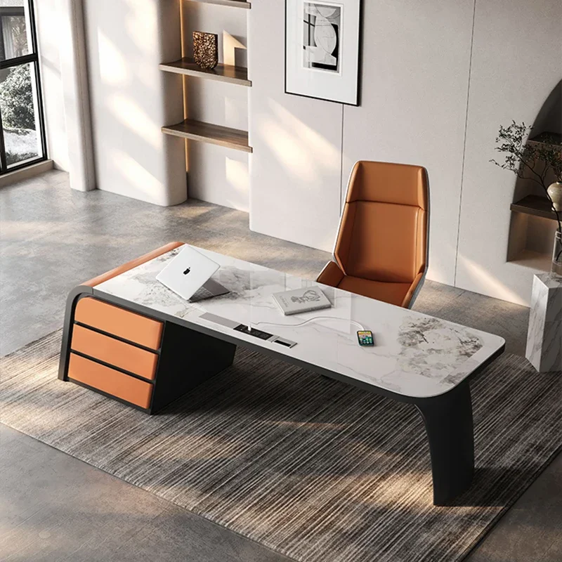

Office Desks Cute Desk Accessories Computer Automatic Table Study Workstation Furniture L Shaped Gaming Room Organizer White