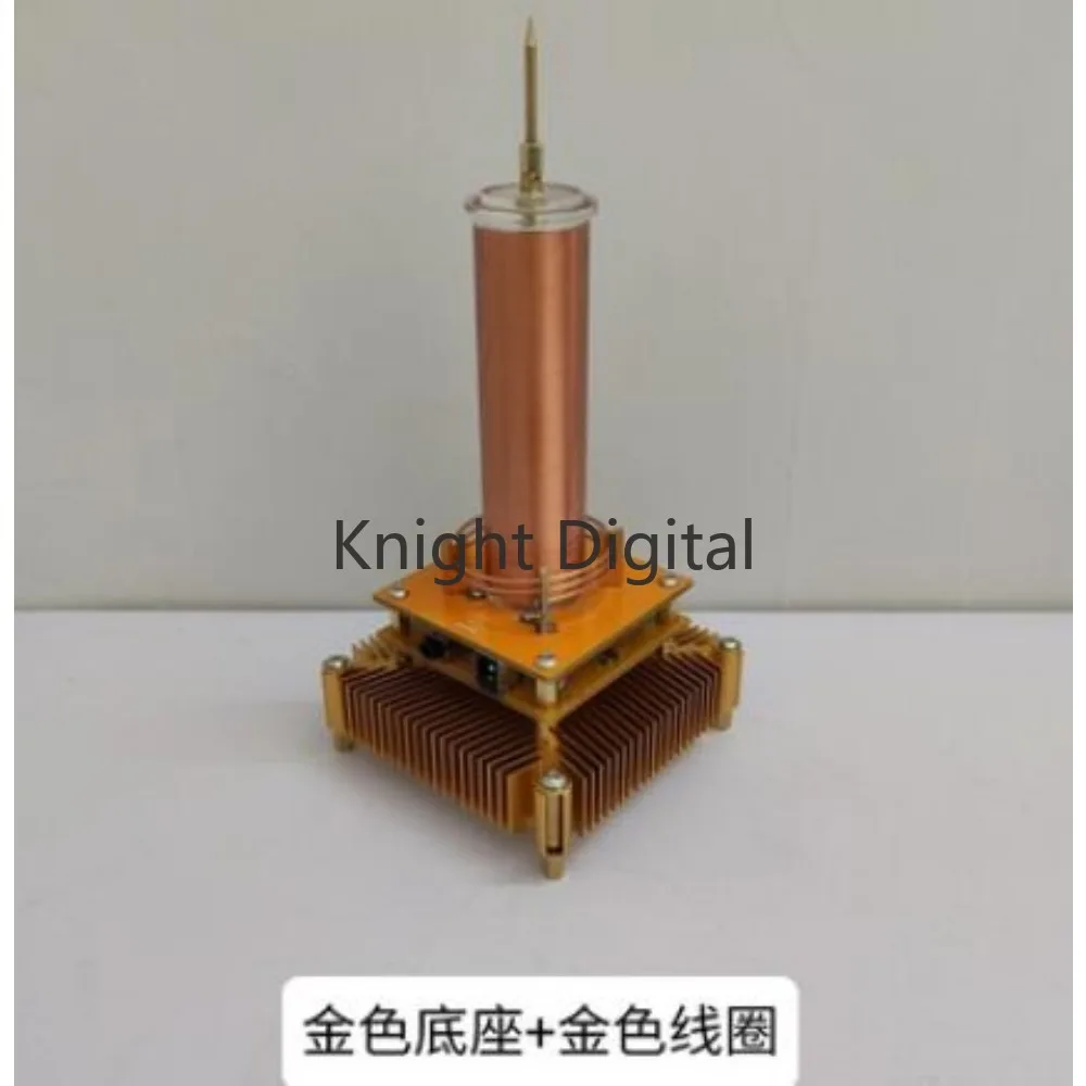 Tesla Spule Tesla Coil Plays Music  Plasma Speaker Lights Up In Space  Ion Windmill Wreath Coil Mesh Diy Electronic Kit