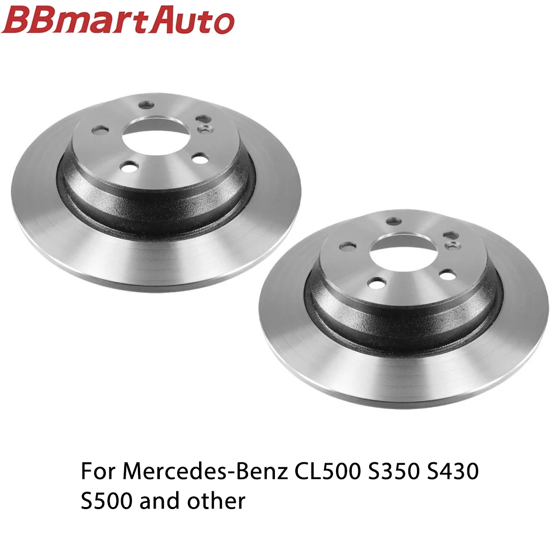 

2204230112 2pieces rear brake disc for Mercedes-Benz CL500 S350 S430 S500 and other.BBmart Auto Parts