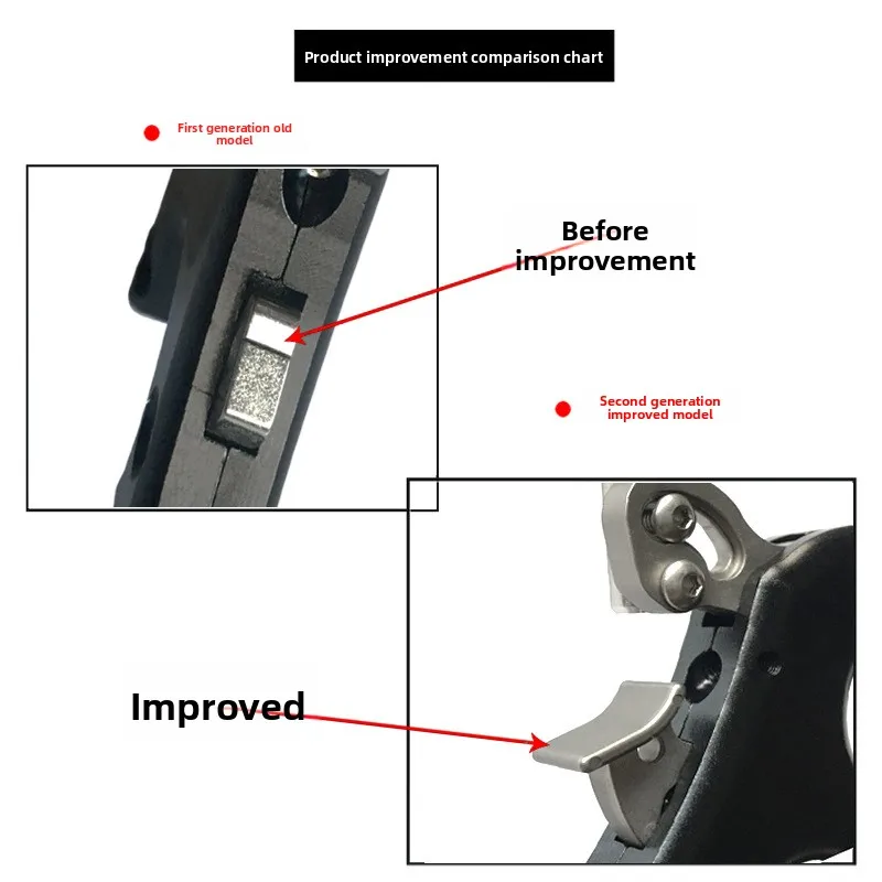Bow and Arrow Equipment, Composite Bow Spreader, Self-closing Four-finger Grip Spreader Metal Rotatable Chord Pliers