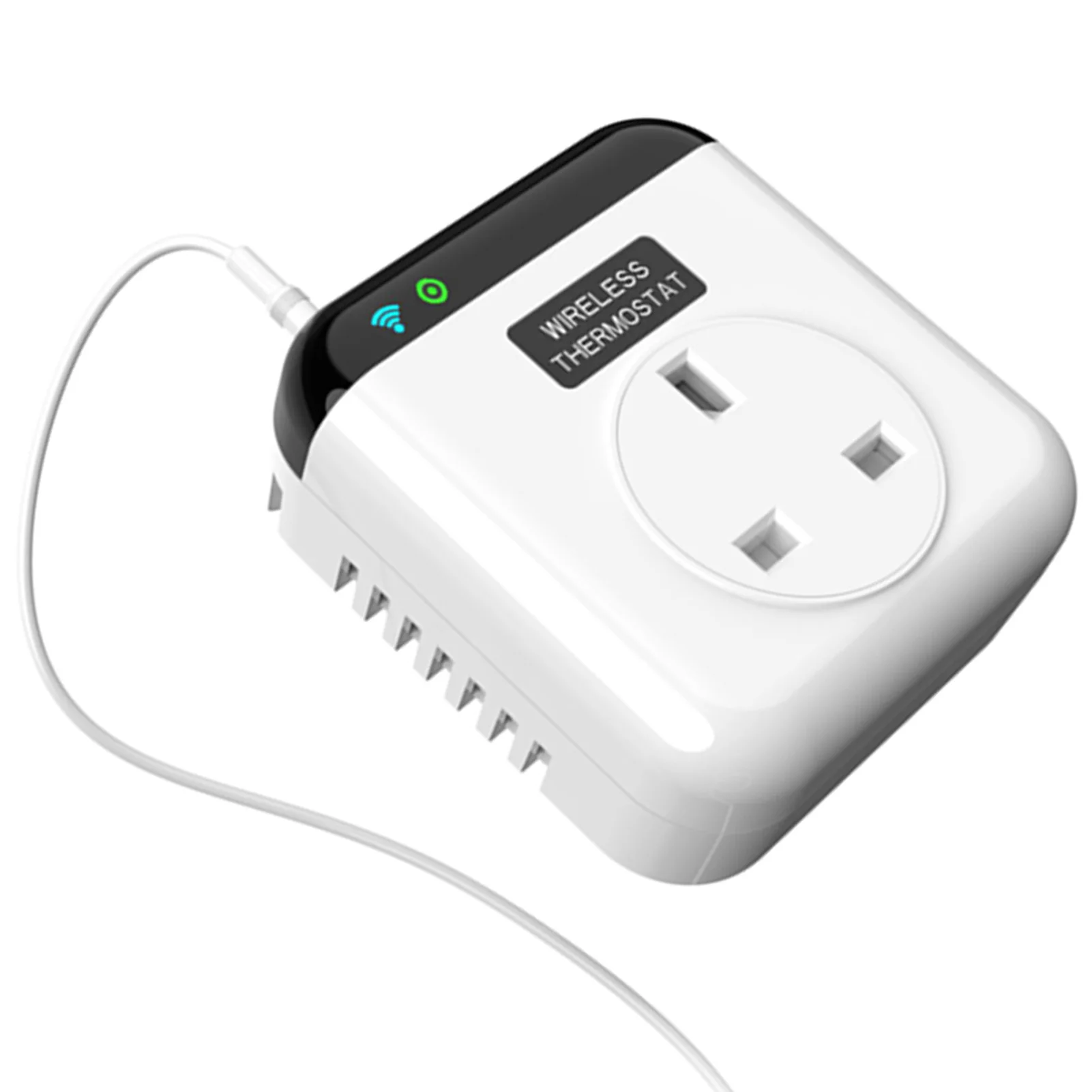 Smart Thermostat Socket 10A Programmable Timed Mini Wifi Temperature Control Socket APP Control Voice Control for Tuya