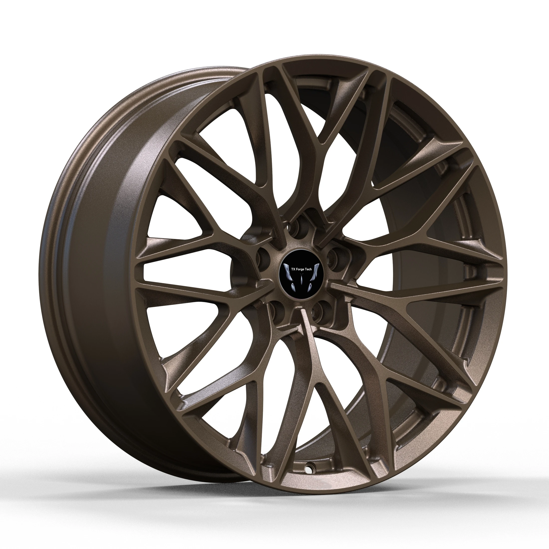 Factory Custom Aluminum 1-Piece Forged Alloy Wheels 17 18 20 21 22 24 Inch Passenger Rims 5x112 5x120 5x114.3 Rims