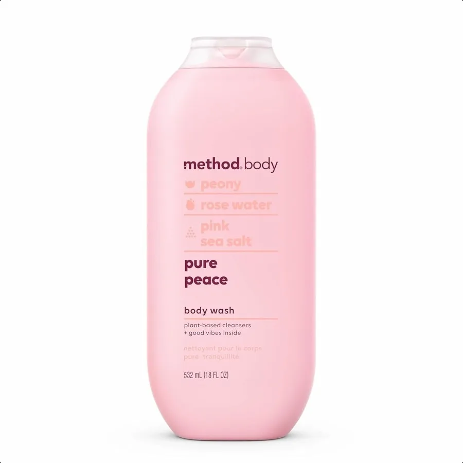 

Метод для мытья тела Pure Peace, не содержит парабенов и петалат, 18 унций, упаковка из 1 шт.