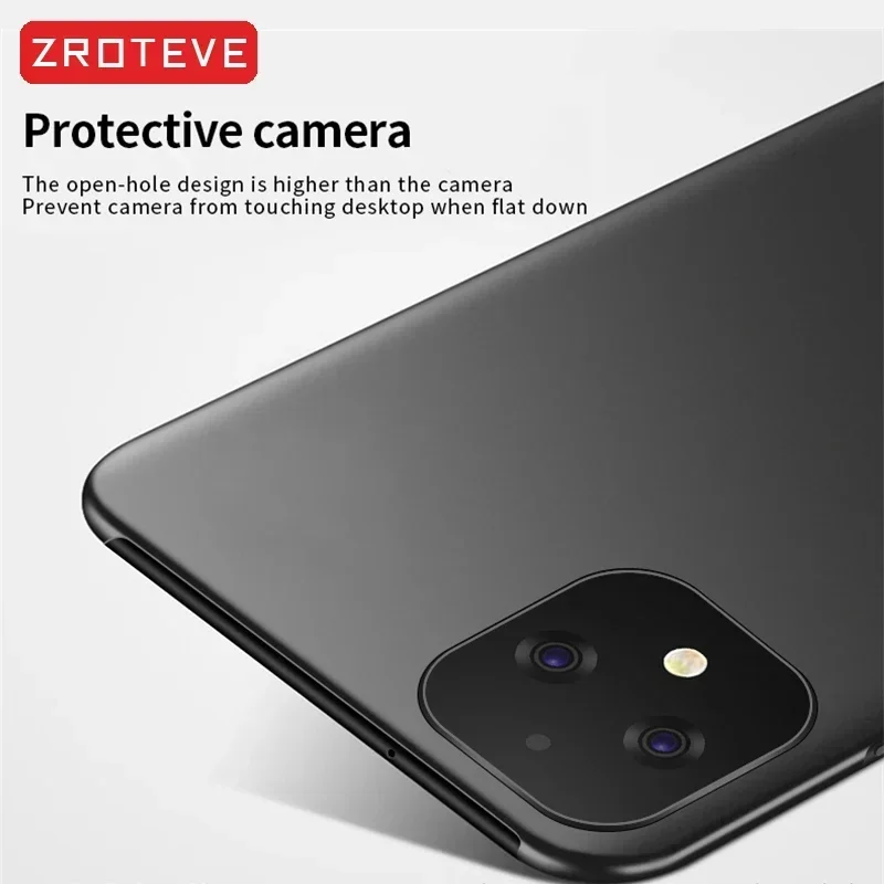 For Pixel4 Case Zroteve Slim Hard PC Matte Cover For Google Pixel 4 XL 5 4A 5A 6A 7A 8A 6 7 8 9 Pro Pixel5 Pixel8 Pixel9 Cases