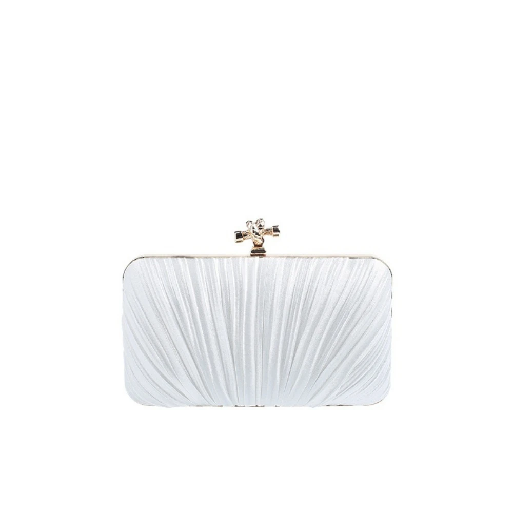 تصميم جديد حقيبة يد حقيبة كتف بيضاء تنوعا حقيبة كتف Crossbody باليد المرأة مأدبة حقيبة اليدوية حقيبة حفلات الزفاف