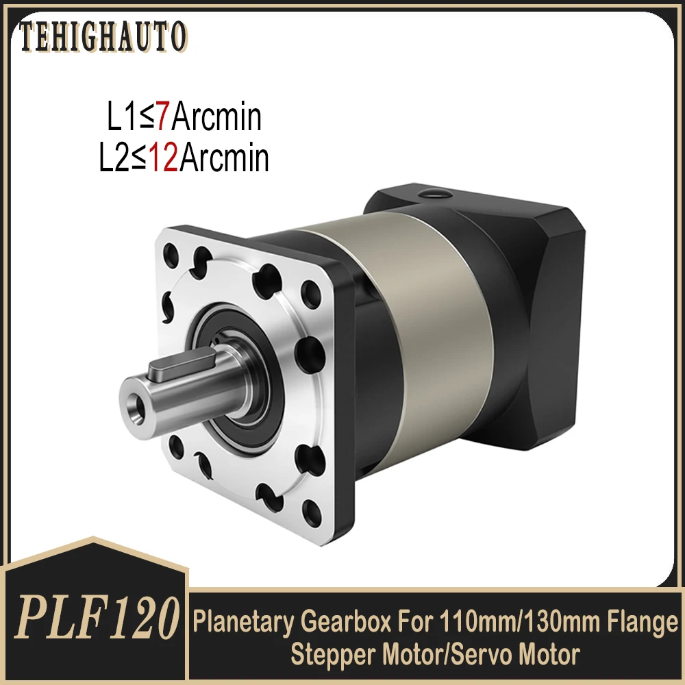 Planetary Reducer 7Arcmin Nema42/Nema52 110/130mm Stepper Motor Reducer 1.5kw/1.8kw/2kw/3kw 110/130mm Flange Servo Motor Gearbox