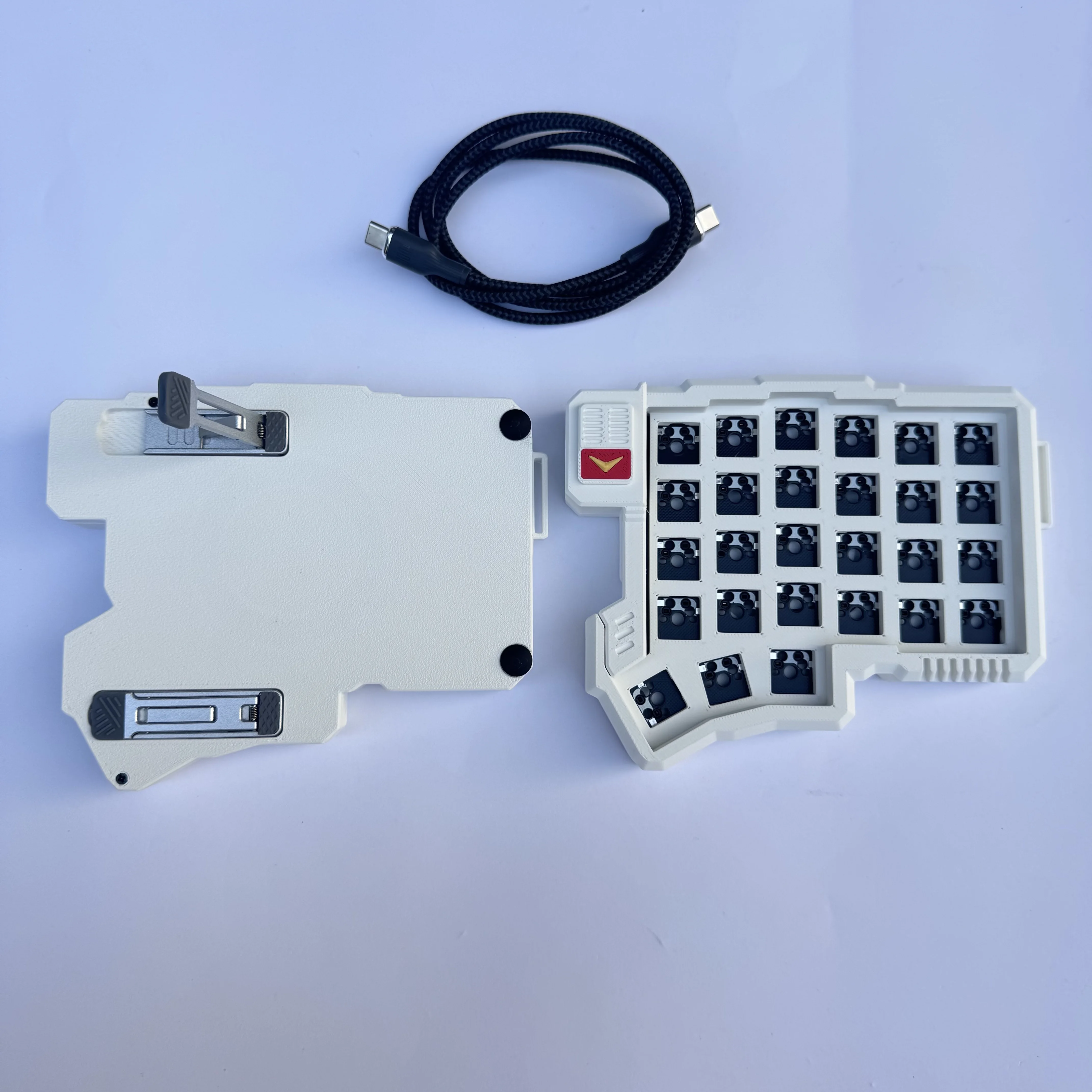 Silakka54 分割キーボードキットカスタム有線ホットスワップサポート