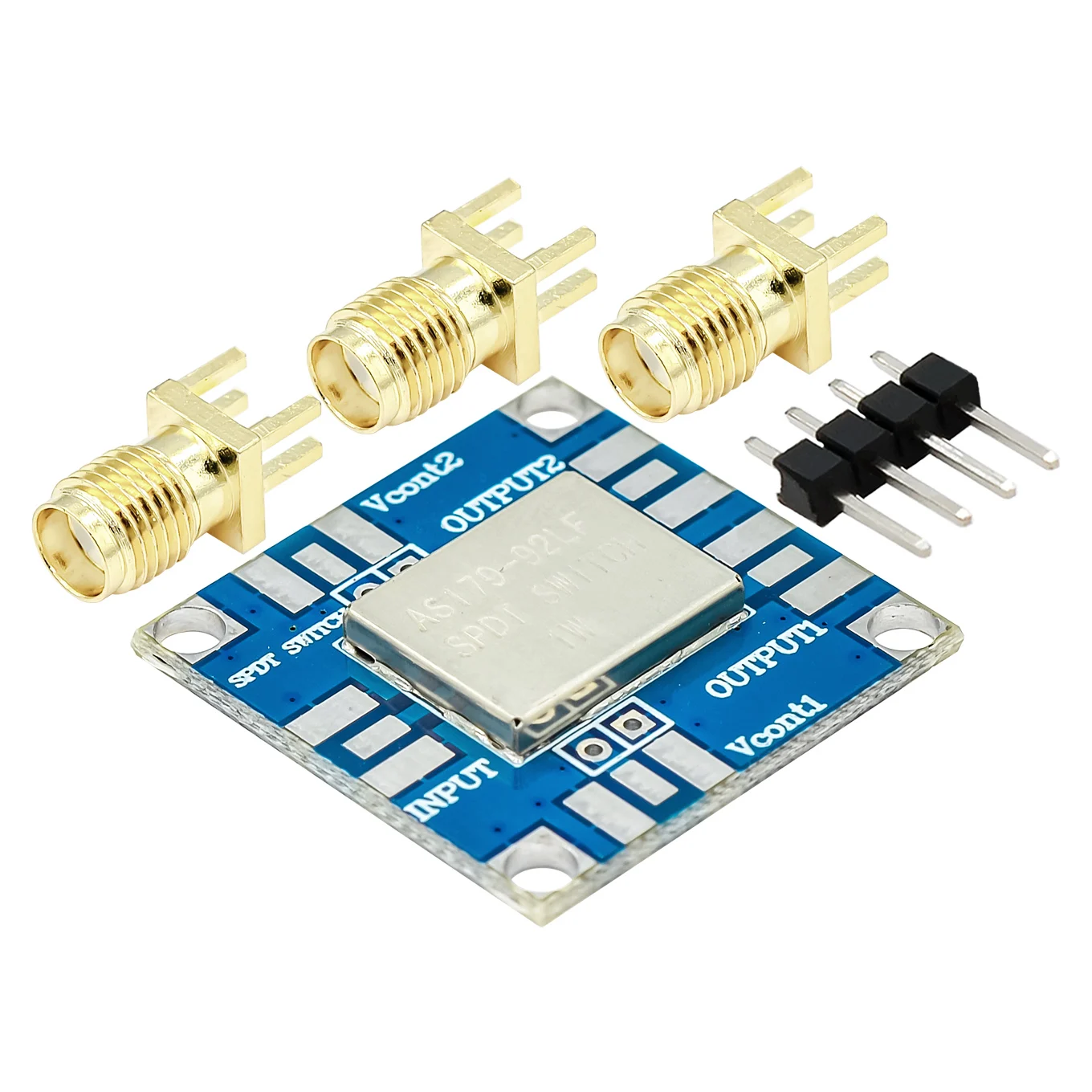 AS179-92LF RF SPDT switch 1W Frequency ( 300KHZ-3GHZ ) FOR Amplifier Ham Radio AS179 RF Switch