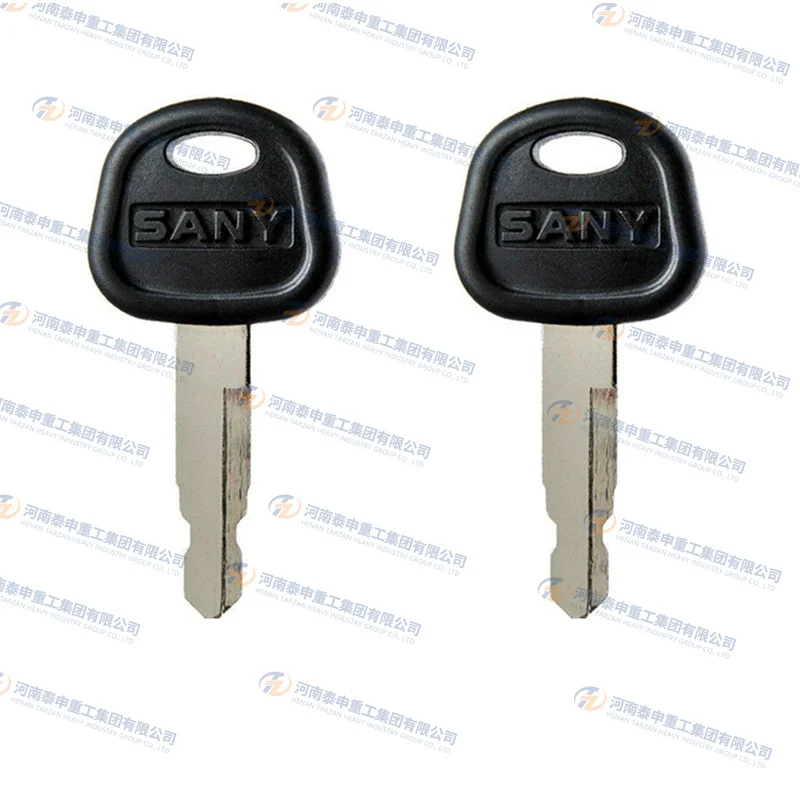 2 Pcs Ignition Key For Sany Excavator Bulldozer Loader 60022654 Heavy Equipment