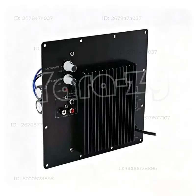 Coaxial SUB Input Active Bass Amplifier Board 220V High Power Subwoofer Amp Module For 10in Speaker Home Theater Audio System