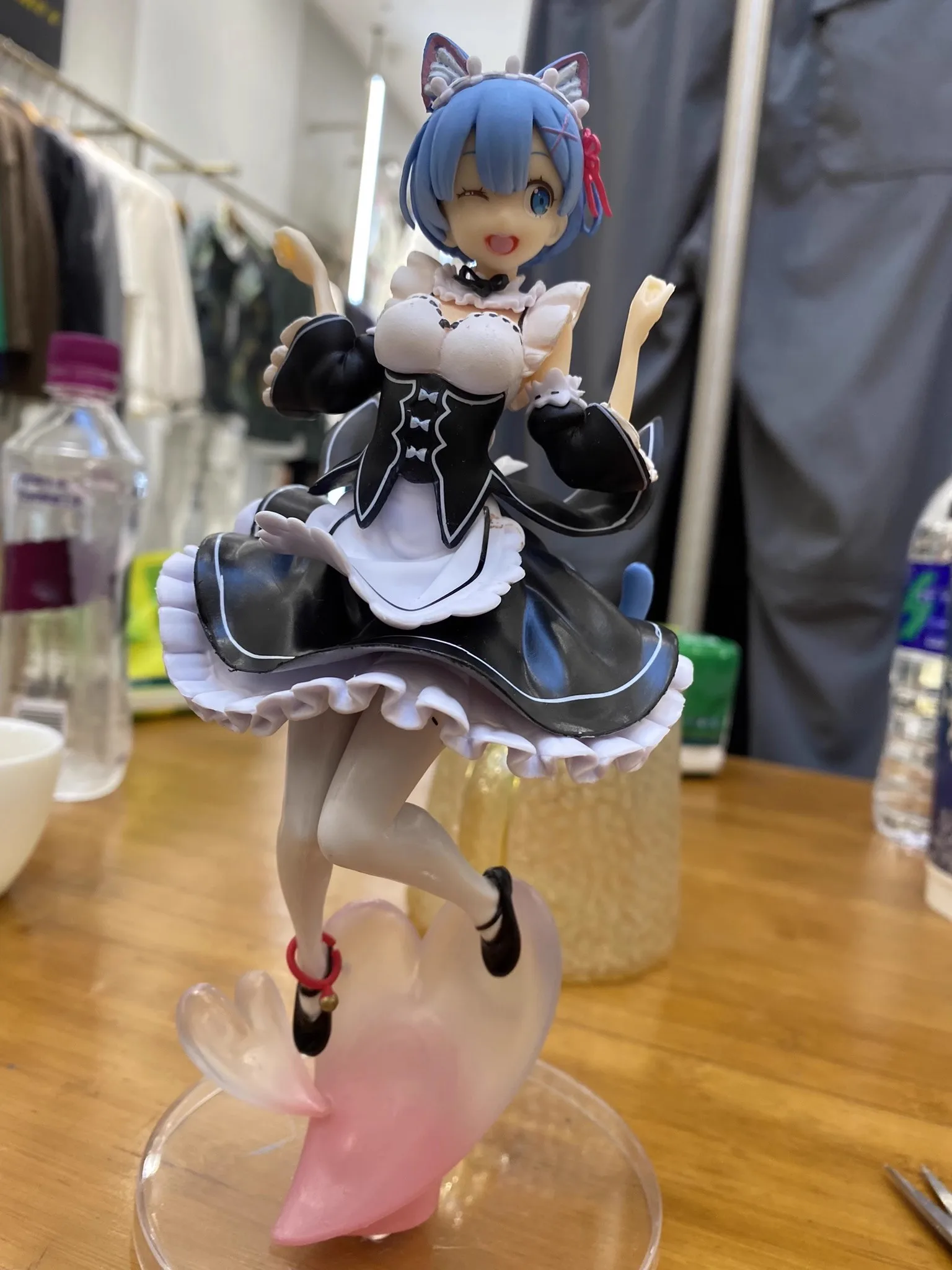 Figura de Anime Re Life In A Different World From Zero de 22CM, figura Rem de Pvc, modelo Gk, colección de muñecos, decoración de habitación, juguetes de escritorio, regalos