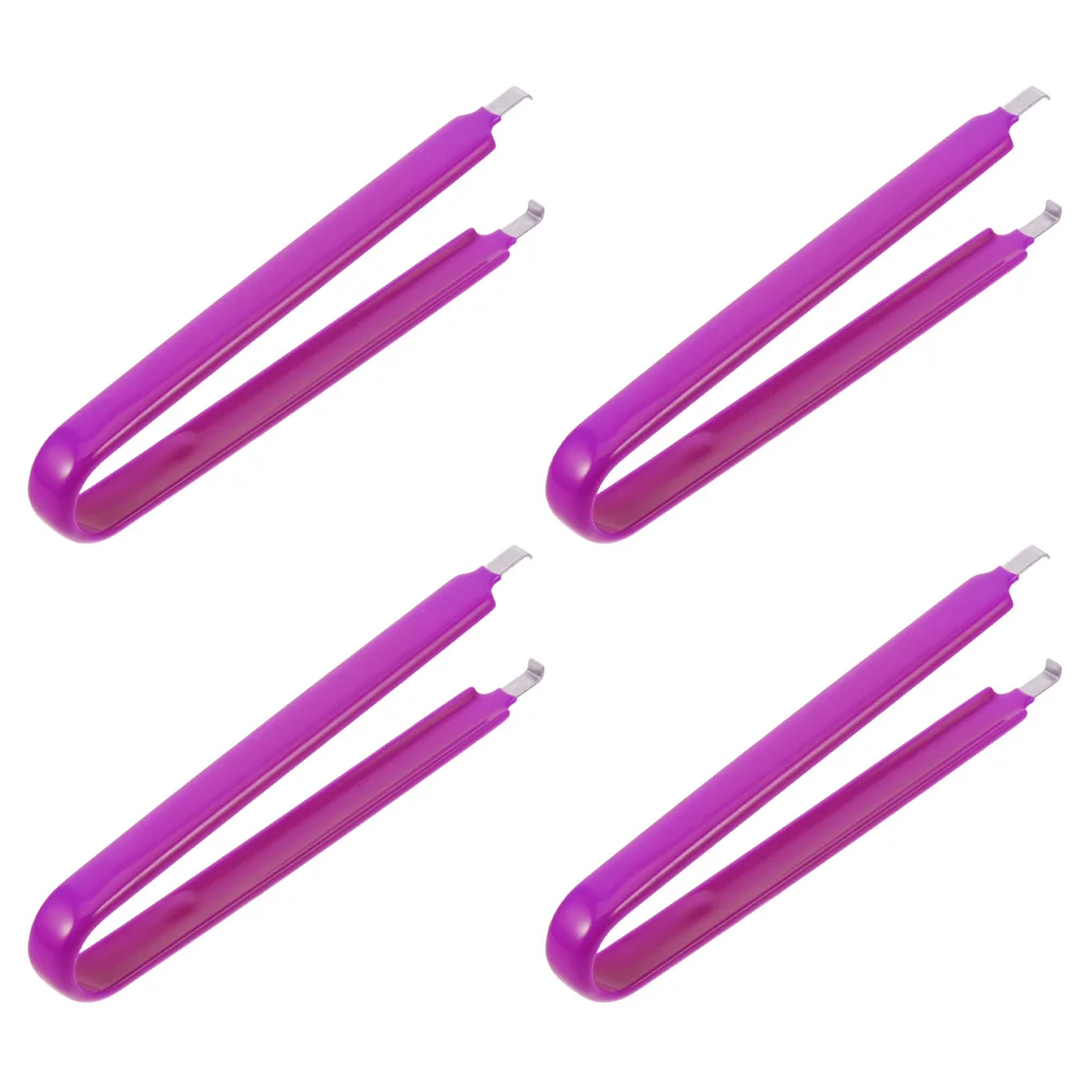 

4pcs Automotive Fuse Puller Tool Compact Precision Tweezer Clip Design For Car Truck Fuse Relay Extraction Small Engine Repair