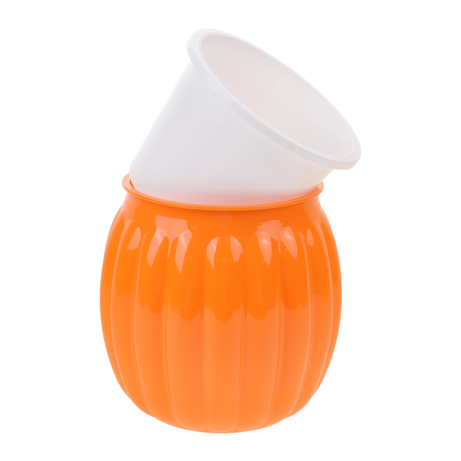 

Self Watering Flower Pot 108# Transparent Pumpkin Shaped Resin Planter Automatic Water Absorbing Pots Home Non