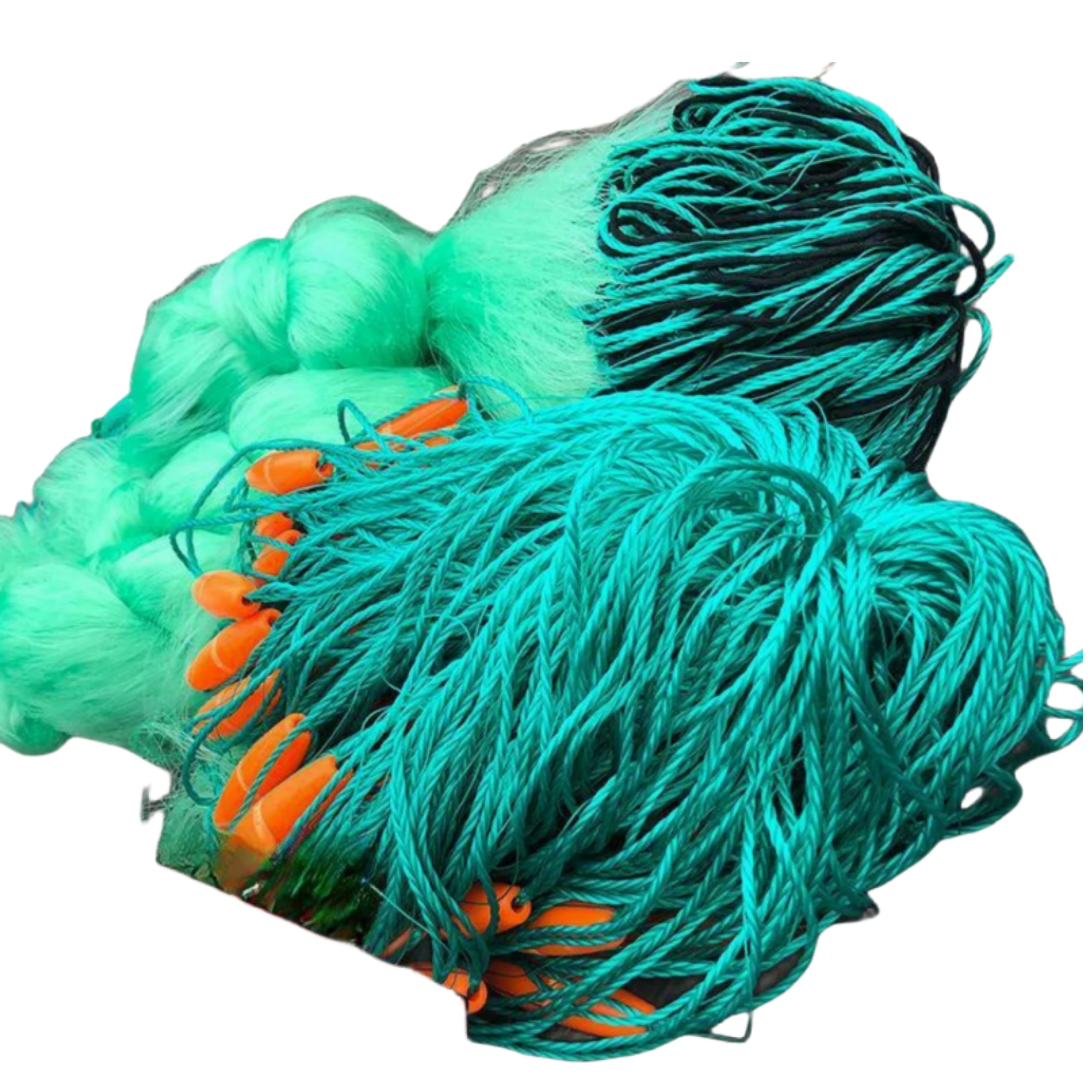 

Wholesale 3 Layers Sinking Green Silk Plastic Float 100m Length Fishing Nets