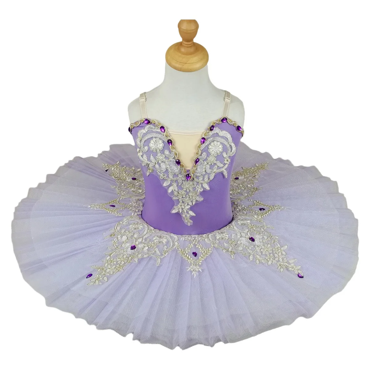 

Purple Pink Peach Lace Classic Professional Ballet Tutu Kids Swan Lake Pancake Ballerina Dance Costume Dress Girls Adult Women