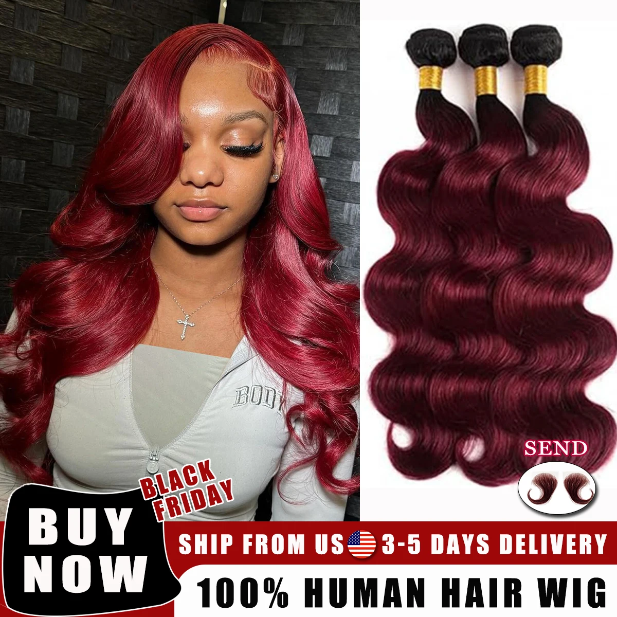 

16А # 99j бордовые пучки объемных волн, человеческие волосы, 100% необработанные девственные человеческие волосы, бразильские пучки волос с челкой для женщин