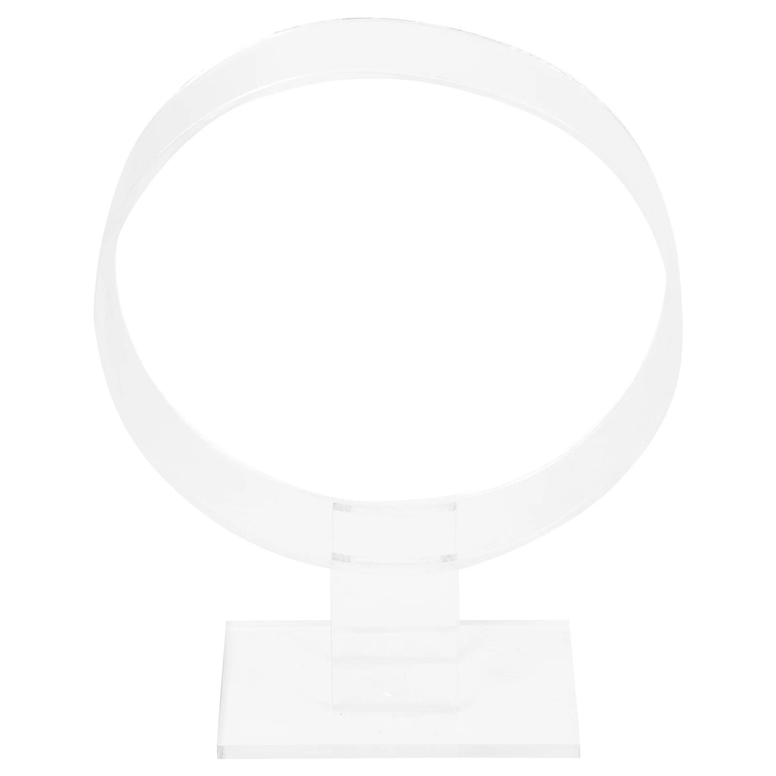 

1pc Headband Display Stand Transparent Acrylic Hairband Holder Hoop Rack Jewelry Organizer Desk Accessory Storage Solution Hair
