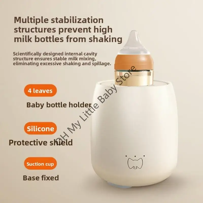 

M76C Electric Automatic Milk Shaker Hands Operation Quiet Night Feeding Safe ABS Component Formula Mixer for Baby Formula