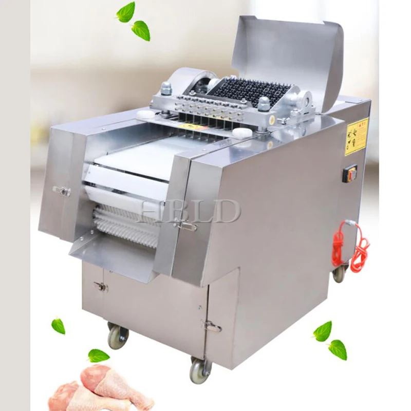 2024NEW Commercial Fully Automatic Bone Saw Machine, High Yield Frozen Chicken, Fish, And Pig Rib Cutting Machine