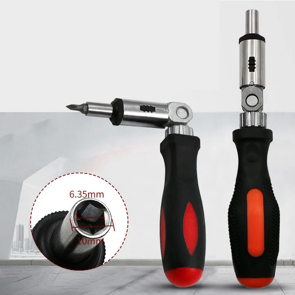 1/4 Hex Ratchet Scewdriver Detachable Multifunction Pen Screwdriver Professional Automotive Bicycle Car Repair Tools Hand Tool