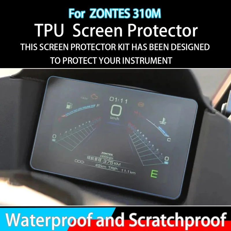 

Для ZONTES 310M мотоциклетный кластерный экран, защитная пленка для приборной панели