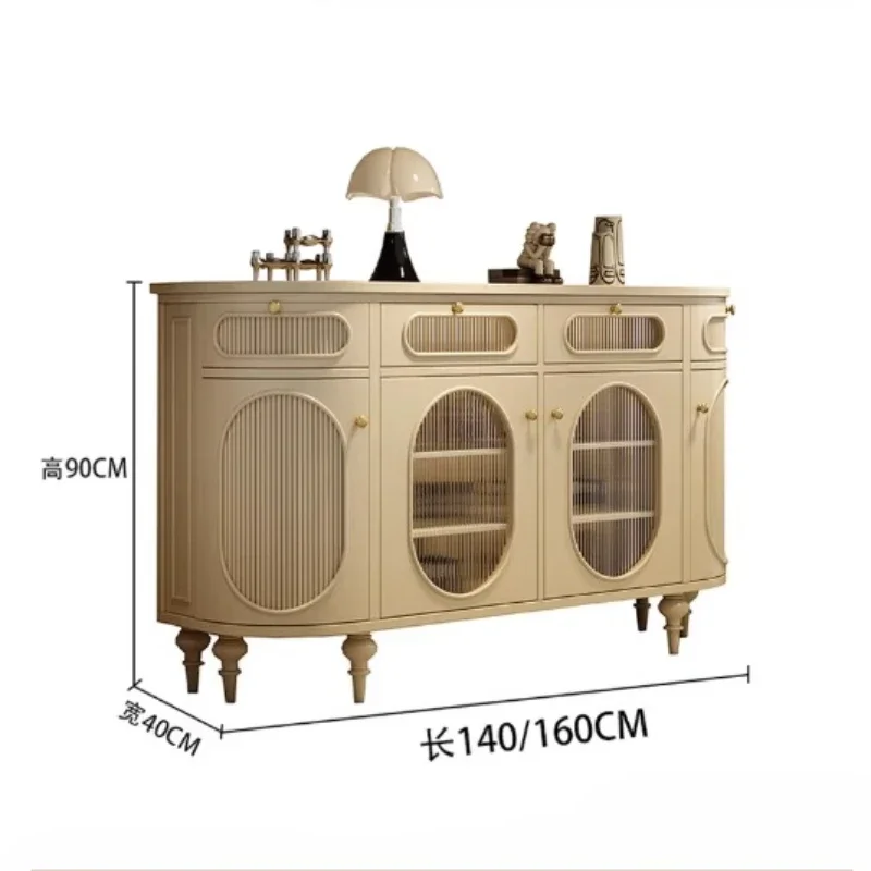 Cucina Soggiorno Mobili Armadio Per 3 Cassetti Armadio di Stoccaggio Vetrina Vetrina Organizzatore Decorativo Scatola di Stoccaggio Armadietto Casa