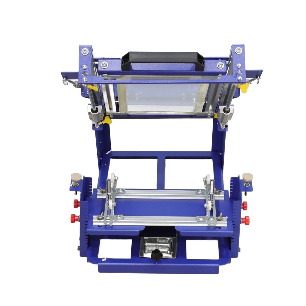 【HOT】DL-QM-D80 Curved Surface Screen Printing Machine Push-Pull Operation, Max. Cylinder Diameter 80mm, Print Height 140mm