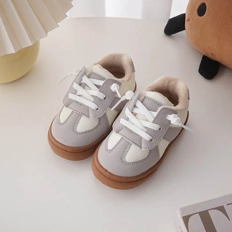 Baby Boy Girl Sport Training Shoes Infant Toddler Child Sneakers Soft Flat Waterproof Kid Lace Up Shoes Casual Chaussure Enfant