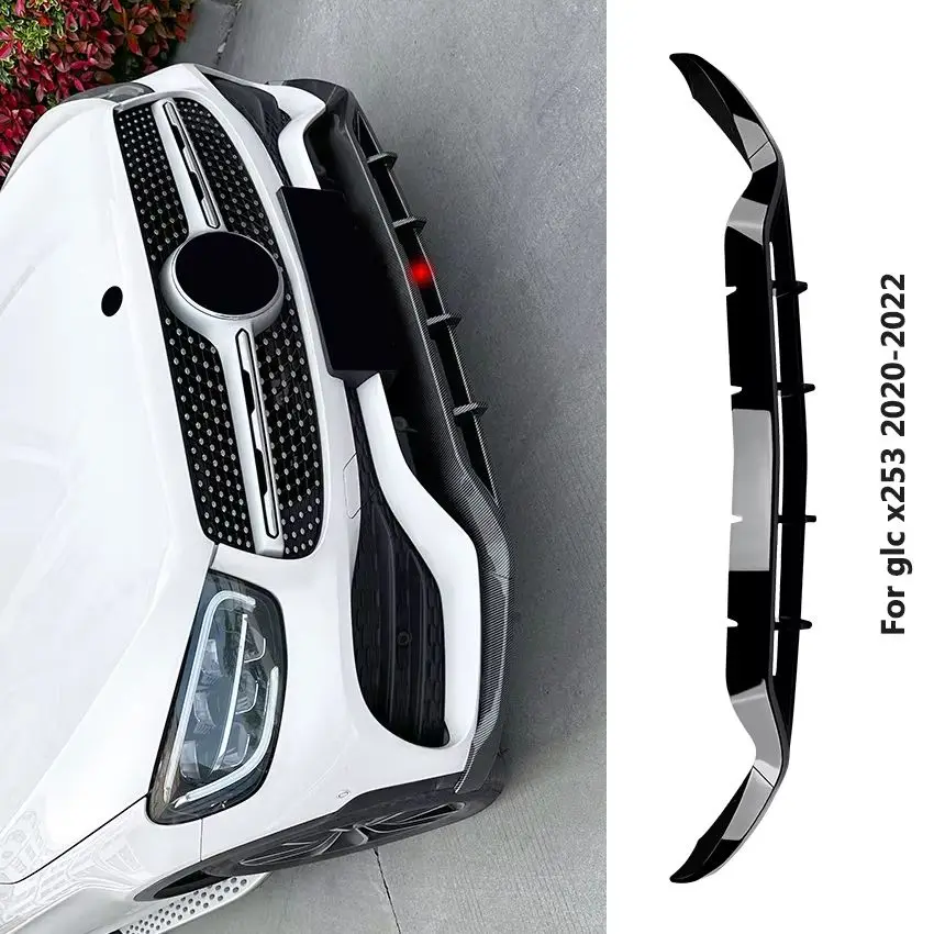 

Front Bumper Lip Spoiler Splitters Diffuser Body Kit Carbon Fiber For Mercedes Benz GLC Class X253 W253 C253 CUPUE GLC300 GLC260