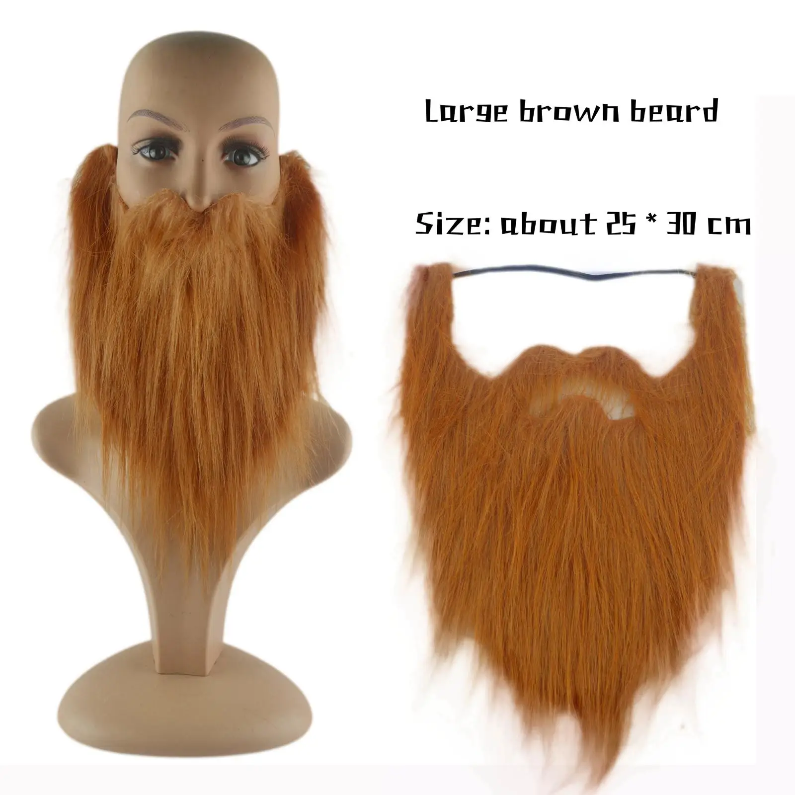 Nieuwigheid Lange Valse Baard Kostuum Accessoires Feestartikelen Snorren Voor Pasen Rekwisieten Volwassen Kinderpodium Feestelijk