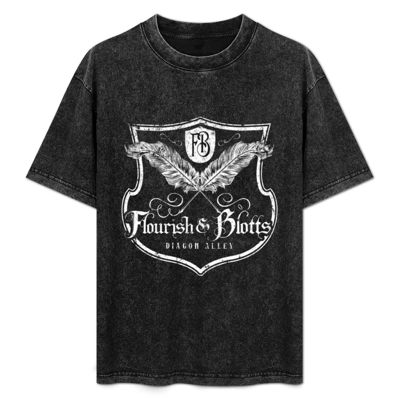 

Flourish and Blotts T-Shirt t shirts for man pack white cotton t shirts man 100% T-Shirt