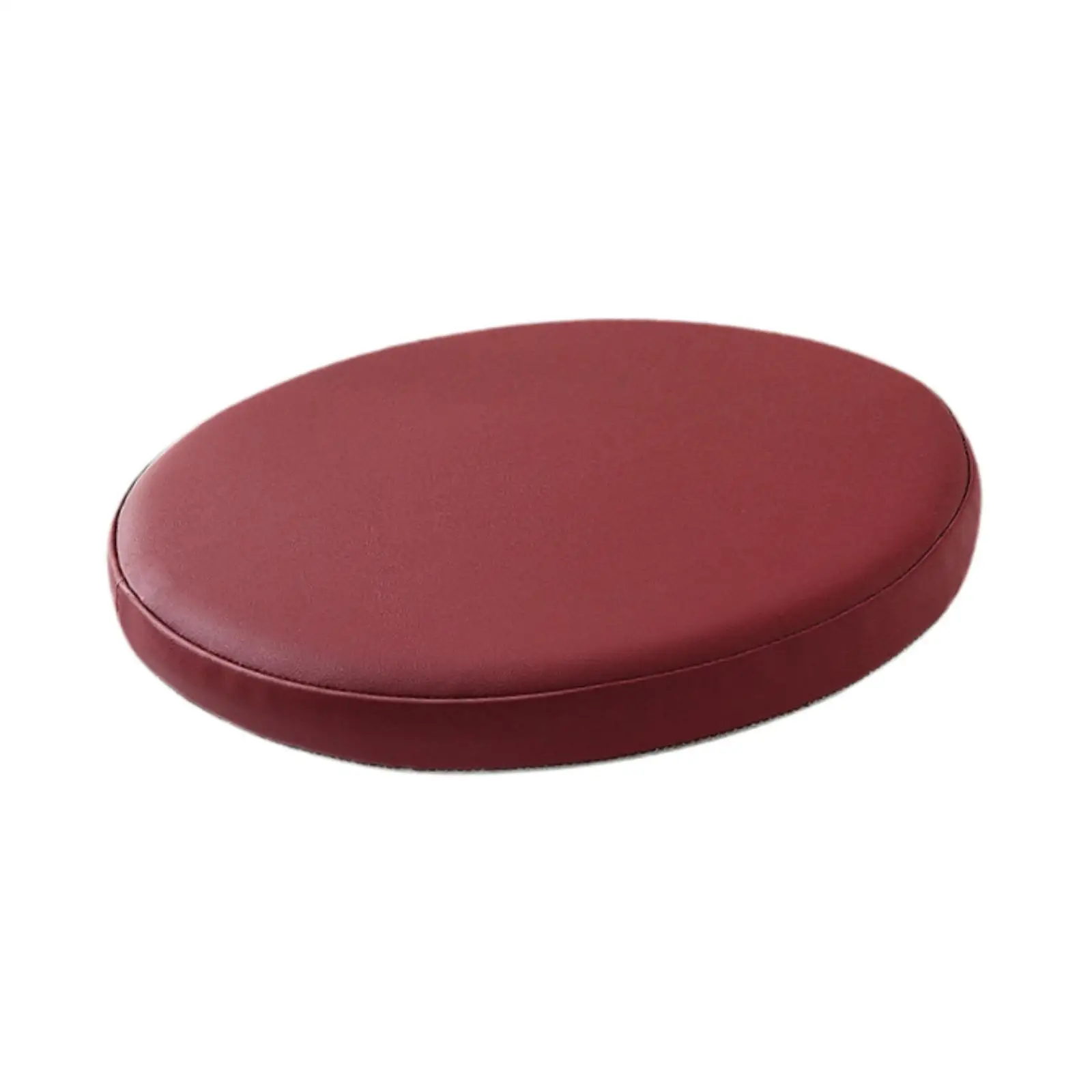 High Stool Seat Cushion Tatami Cushion PU Leather 36 cm Seating Pad Multifunctional Round Seat Pad for Balcony Cafe Bar Salon