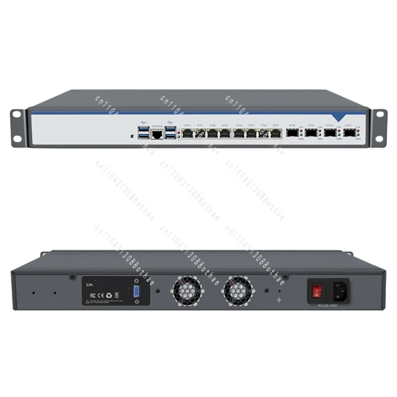 

Сервер сетевой безопасности/файрволл 1U с чипсетом B760, 8*2.5G LAN, 4*SFP 10G, LGA 1700 для процессоров 12/13/14 поколений
