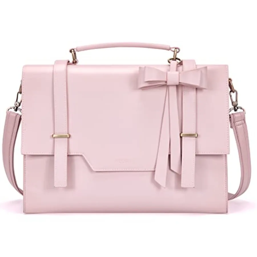 

Laptop Messenger Bag Women Briefcase 15.6 inch Laptop Satchel Handbags