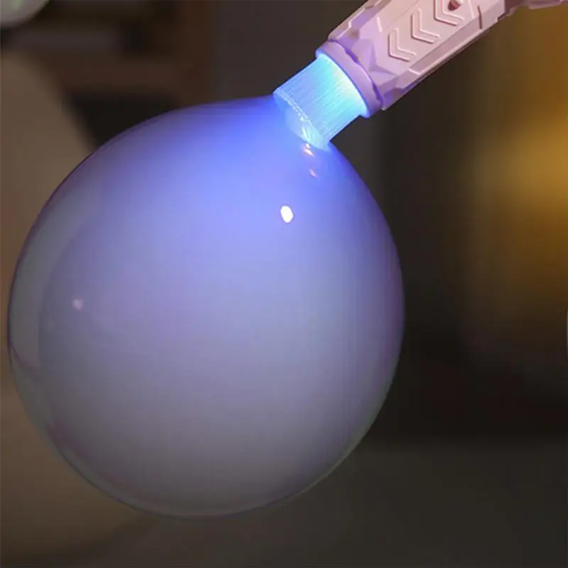 Máquina de bolhas para crianças, máquina de bolhas ao ar livre com neblina elástica, conjunto recarregável com solução de recarga, brinquedos sensoriais ao ar livre