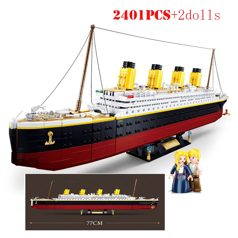 

Sulban RMS Titanic Cruise Boat Ship Ideas Building Blocks Sets,10294Compatible Bricks ,City Model Building Kits 3D Hobbies Toys