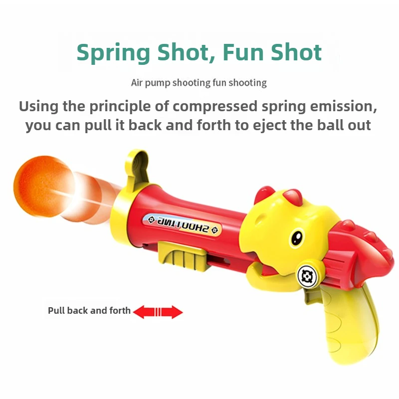 Juguete lanzador de bolas suaves para niños, pistola de dardos blanda Manual, incluye 12 bolas blandas, gafas, objetivo, juguete de tiro para bebés, regalos para niños de 4 a 8 años