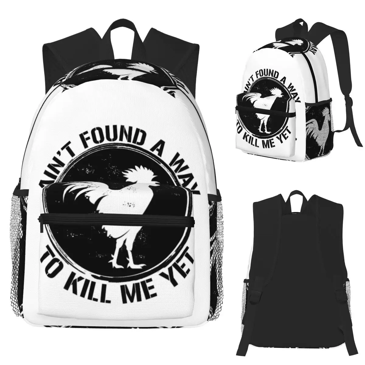Alice In Chains Rooster Dirt Layne Staley Rock Student Backpack School Bag Hiking Travel Daypack for Boys Girls Bookbag