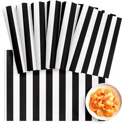 Black White Stripes Pattern Table Mats Kitchen Decoration Placemats Table Napkin for Wedding Dining Accessories Table Mats 6pcs