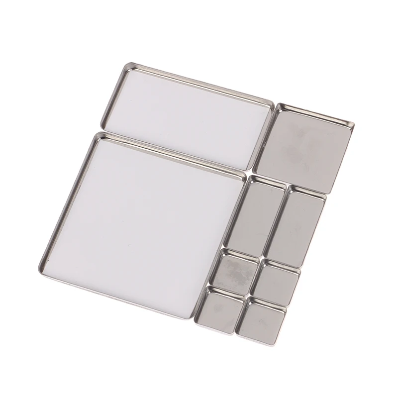 Tavolozza per acquerelli magnetica in alluminio per viaggi arte_voghion.com