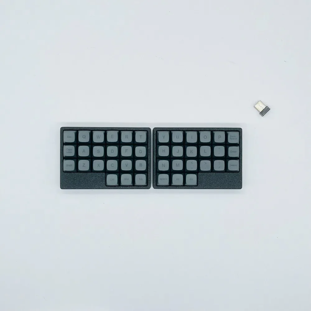 WPLANK Split Mechanical Keyboard Wireless Single-Mode 2.4G Hot-Swap Customized Ergonomic Support VIAL Office Pc Accessories Gift