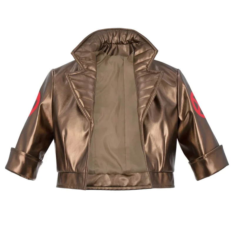 RT01 WENAM 여성 영웅 코스프레 자켓 하이 웨스트 PU 가죽 코트 애니메이션 X-Men Rogue Anna Marie 캐주얼 자켓 코스프레 의상 H&Gf1